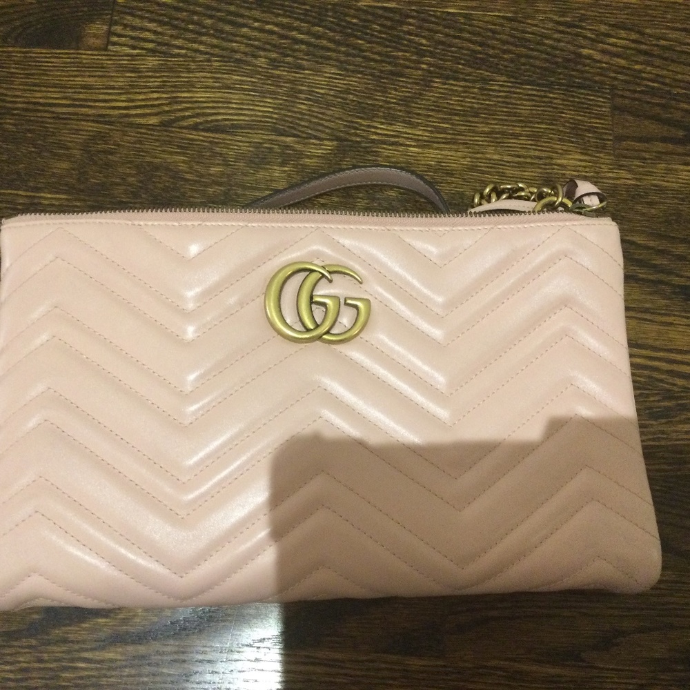 Gucci pink-nude purse